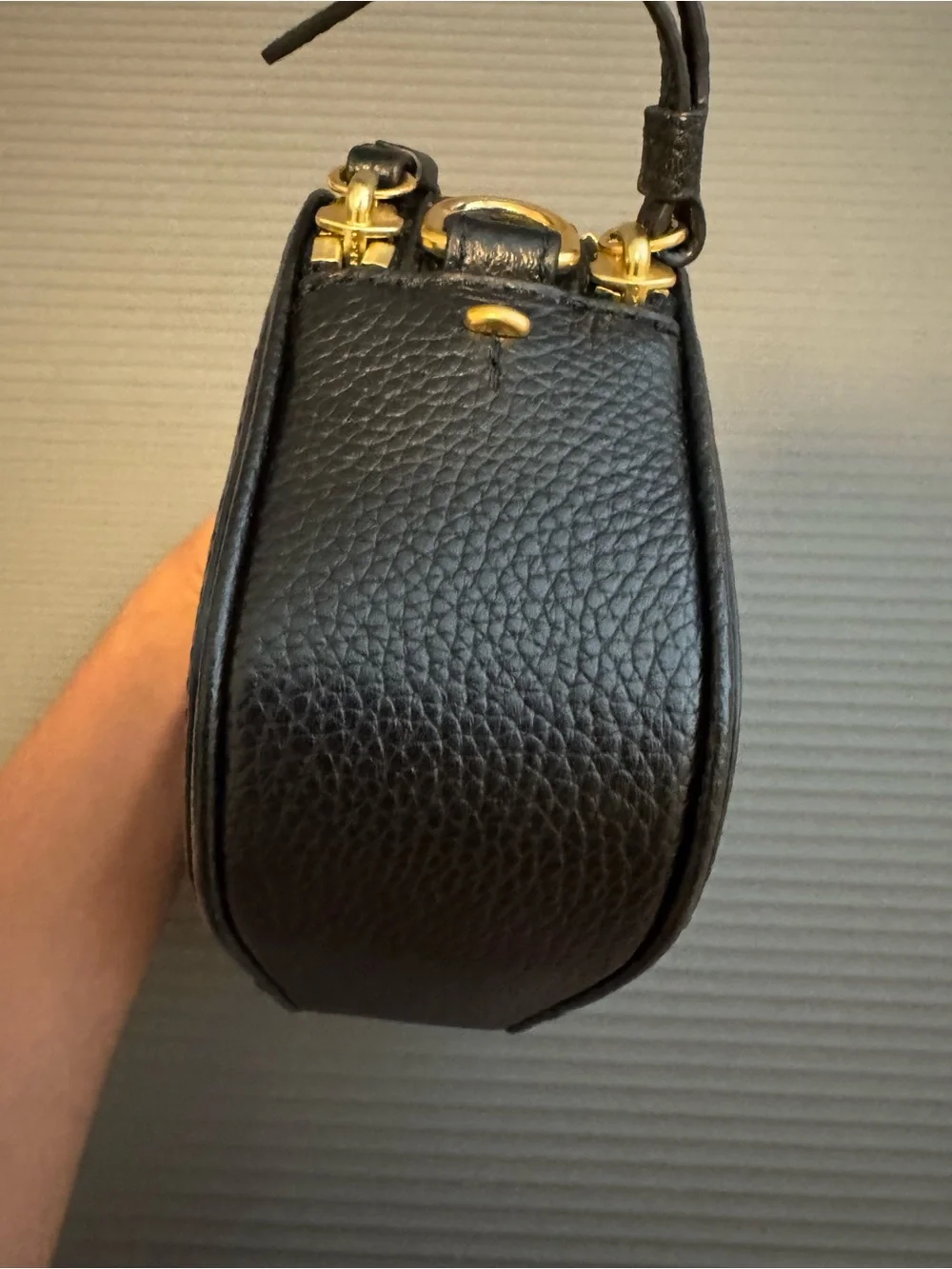 Tory Burch Mini Miller Black Crossbody Bag